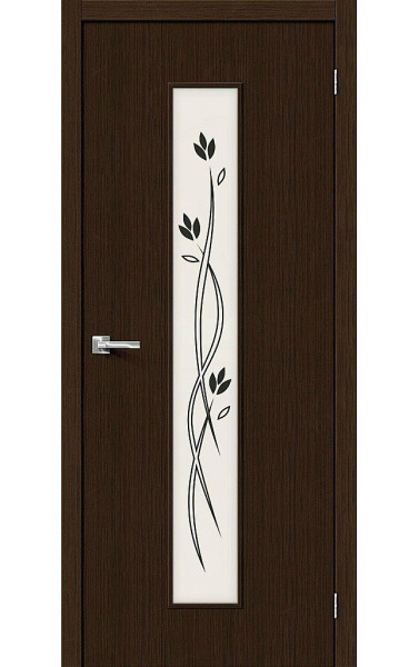 Межкомнатная дверь Финиш Флекс Тренд-14, цвет: 3D Wenge Размер полотна: 200*90 модель 092-0128