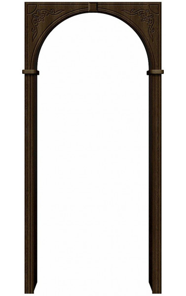 Арка из винила Муза, цвет: Dark Barnwood   модель 016-0527
